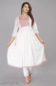 KUNJAL  EMBROIDARY KURTI