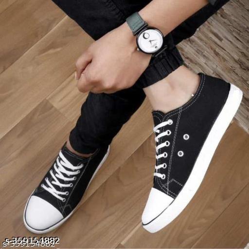 Latest and Stylish Casual Shoes For Men Black & White