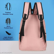 Backpack School Bag For Travel With Bottle Compartment | Trendy Water Resistant High Storage Bag For Men & Women | Boys & Girls Laptop Printed Backpack For College Gift