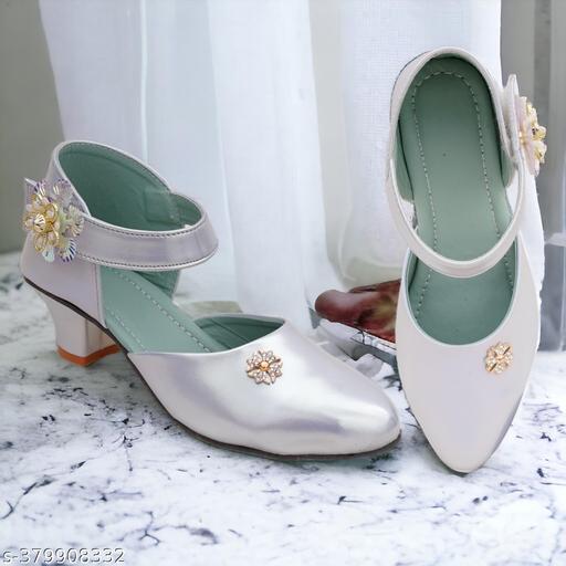 Girls Velcro Stylish Heels