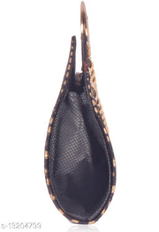 Trendy Women's Combo Multicolor Velvet Clutch