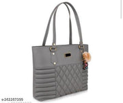 Women Handbag Jhigjhig Pompom grey Color