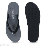 DOCTOR EXTRA SOFT Grey-OR-D-19 Women's Orthopaedic Diabetic Comfort Daily Use Slippers & Flipflops