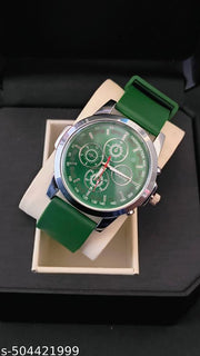 New Trading Casual Silicon Strap men watch Pack of -1
