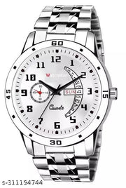 Men's steel chain Black Men style Boys Hand watch gents 2023 Luxury Design steel chain new Model
