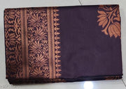 Kanjeevaram Banarasi Silk Jacquard Saree With Unstiched Blouse