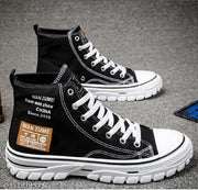 Trendy Black Casual Boots for Men and Boys: Style and Comfort Combined | Shoes | Men 's Shoes |  | black casual boots | trendy footwear | men's boots | boys' boots |