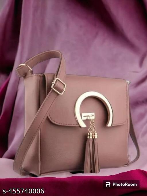Sling Bag with Metal Accent