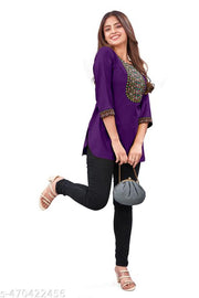 Women Short Kurti new Trendy Short Kurti For Girls