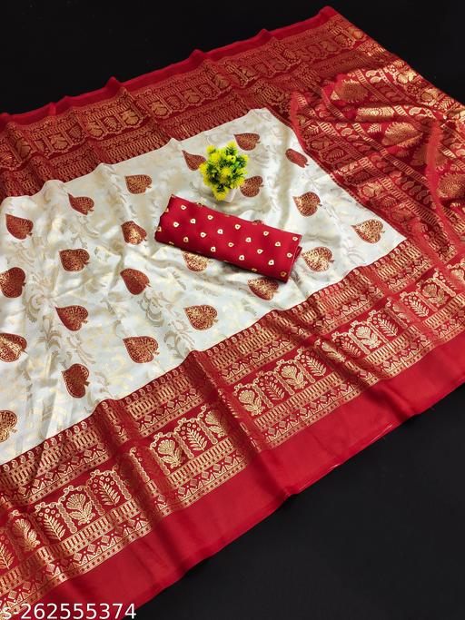 ARK Saree Fancy Mysore Silk Foil Printed Saree