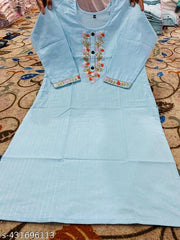 women cotton kurti