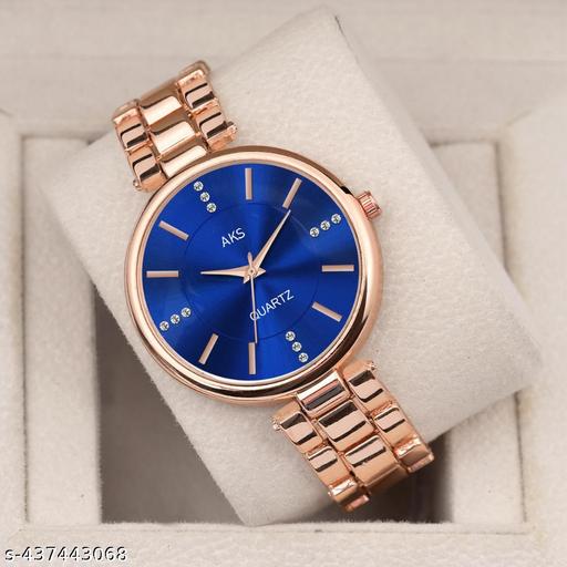 DRS WATCH women watch silver dial rose gold belt metal belt bracelet type watch for girls women watch