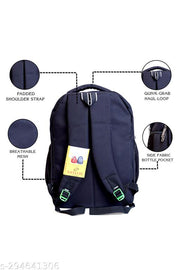 GO PACKAGES 36L Laptop Backpack for Men and Women | Laptop Bag 15.6 inch | Office Bag | Work, Business, Casual, College | BLACK