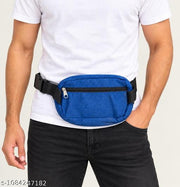 unisex waist bag for men & women Latest Men Women Waist Pack Travel Bags For | Belt| Cards |Mobile| Documents| Kit| Books and Bills Dairy Pouch Cross Side Bag For Men Women .With Belt Stylish Small Luggage Accessories Bag I Waist Bags I Fanny pack.