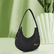 Dixon Dixon Black Women Sling Bag Casual Half Moon Unique Design Shoulder Side Sling Bag For Women