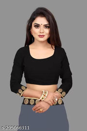 Solid/Plain Daily Wear Georgette Saree