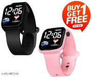Most Selling Latest Trending Square Led Watch for unisex, Best Quality smart Watch Classy Digital Watch, smartwatch, watch, top, watch Digital, Trending Sports Watch, Smart Watch For Boys & Girls, LED band for kids, boys and girls