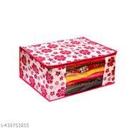 GARMENT COVER CLOTHES COVER SAREE COVER STORAGE ORGANIZER CLOTH STORAGE BOX FOLDABLE CLOTH STORAGE BOX SAREE BAGS SAREE PACKING PACKET PACK OF 1