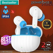 Wave/M10/M19/T12/ULTRABUDS/EARPODS TWS Bluetooth Earbuds Wireless Bluetooth 5.1 Stereo IPX7 Waterproof bluetooth Headset wireless earbuds ANC Earbuds which comes with 12 hour Battery Backup