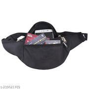ZNW-ENTERPRISE-Waist-Bag-For-Men & Women-Polyester-Zipper Closure-Adjustable Straps-Stylesh waist bag