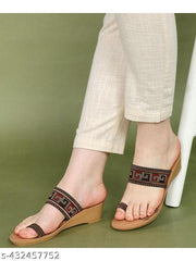 Paragon Women's Trendy Wedge Heel Sandals with Cushioned Sole and Sturdy Construction for Everyday Use