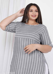 Shritikas Women Cotton Kurti | Formal Wear kurti | Staight kurti | Daily Wear kurti | simple cotton kurti | Big size kurti | Cotton Pocket Kurti
