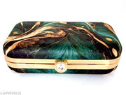 Attractive & Stylish Good Quality Printed Trendy Beautiful Clutch handbag Purse For Wedding, Party, Bridal, Casual