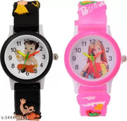 Black & Pink Watch for Kids