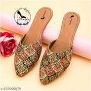 ASMAYANA  Women Rajasthani Half Juti