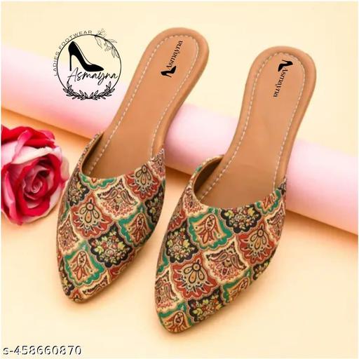 ASMAYANA  Women Rajasthani Half Juti