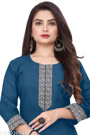 Women Fancy Embroidered Kurti