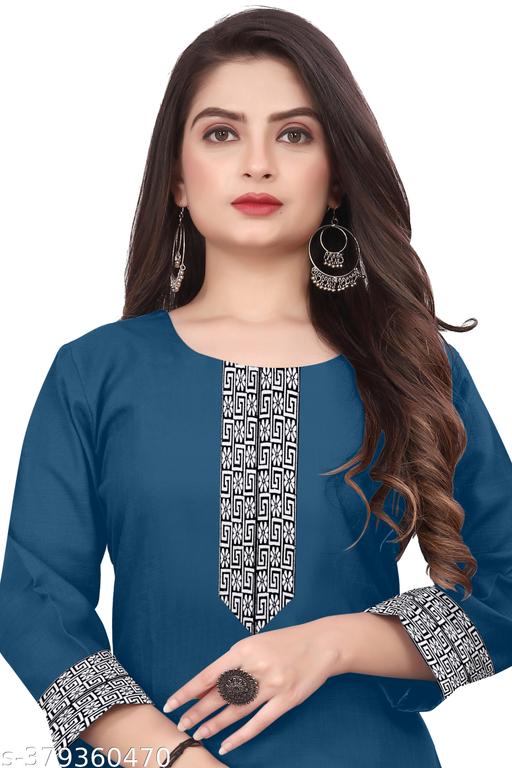 Women Fancy Embroidered Kurti
