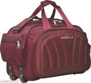 Rebecca luggage duffel trolley travel bag