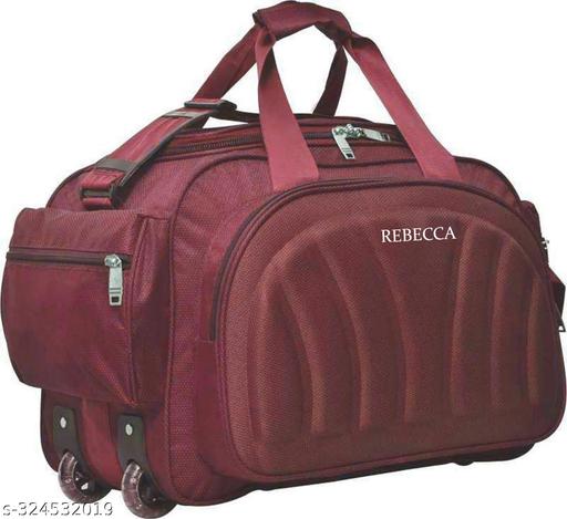 Rebecca luggage duffel trolley travel bag