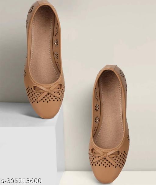 MAHI & LOOKS Stylish Brown Bellies for women (BROWN)
