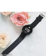 Fancyy Design Black Colour Digital LED Touch Screen Watch for Kid's boy's and girl's With Attractive look's