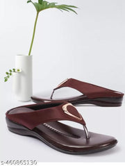 H_F Unique Women Stylish Latest Fashion Flats Sandals-Slipper Wedge For Ladies Women Girls Women Sandals | Casual & Formal Sandals stylish pair of flats sandals or slipper wedges for women. These types of sandals