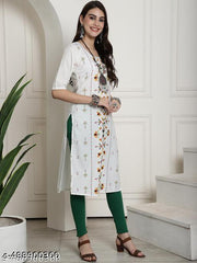 Polyster/Crepe fabric-Premium Kurti For Women