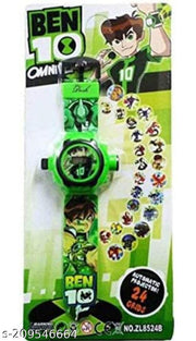 Digital 24 Images Projector Watch For Kids, Return Gift (Available In Different Variants) (Ben 10)- Multi Color
