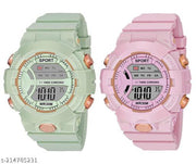 Multi-Function Digital Sports Watch - for Kids Combo