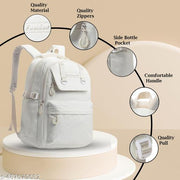 Tinytot 30 Litre, Stylish & Trendy Water Resistant Hi Storage School Collage Travel Laptop Backpack Bag for Boys, Girls, Mens &  Womens, 20 Inches