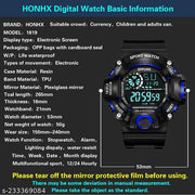 Army Kids-Boys Black Silicon Casual Sports Watches