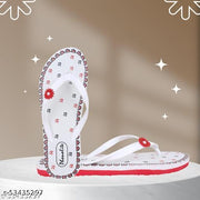 Slippers for women/women slippers ladies/ women slipper/slipper for women/ slipper/ slippers/chappa/Multicolor Printed Flip Flop For Women - Pack of 2