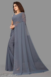 Plain Saree