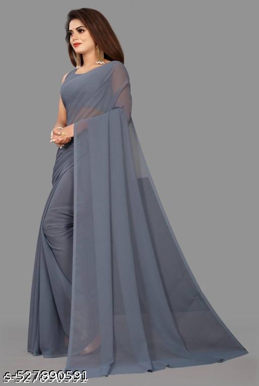 Plain Saree