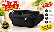 Men’s Premium Multi-Pocket Waist Bag | Crossbody Belt Bag | Travel & Daily Use
