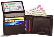 BUFFHIDE RFID Protected 100% Genuine Leather Wallet For Men | Leather Wallet For Men's | Wallets Branded | Wallets For Men (Merchant-Navy) , Pure Leather wallet