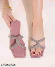 Stylish Woman flat comfortable