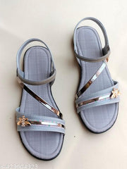 sanjana fashion flats slippers fancy womens girls heels sandals chappals