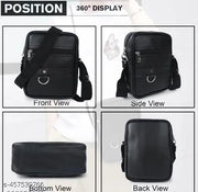 Stylish Professional Casual Synthetic Leather Unisex Bag/Shoulder Bag for Men/Travel Bag/Cross Body Bag/Office Business Bag/Messenger Bag/Stylish Sling Bag for Men & Women